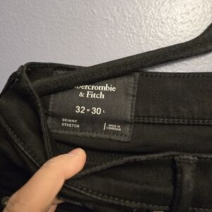 Abercrombie & Fitch Black Skinny Jeans